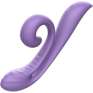 Tracy's Dog Clitoral Kissing G Spot Rabbit Vibrator, Adult Toys for Double Stimulation with 10 Vibrations, Flexible Sex Toy with Dual Motors, Full Silicone Vibrating Dildo Massager for Women Couple