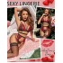 Avidlove Lace Garter Lingerie Set with Removable Choker