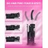 Y-NOT Automatic Sex Machine, Adjustable Masturbation Thrusting Machine with Realistic Dildo, Hands-Free Thrusting Dildo Machine with Quick Air, 3XLR Connector, Love Machine for Men Women Couples Black