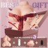 9LB Vibrating Sex Doll Male Masturbators with Plump Boobs, Realistic Male Masturbator Doll with Unique Butterfly-Shaped Labia, Adult Sex Toys Pocket Pussy for Men Masturbation