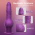 Tracy's Dog Thrusting Dildo Vibrator - 9.29" Realistic Silicone Dildos for G Spot Anal Stimulation with 10 Vibrating & 3 Bouncing Modes, Adult Toys Penis Sex Toys for Women Men Couples (Evorumble)