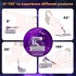 Sex Machine Multi-Speed and Multi-Angle Thrusting Fuck Machine with Remote Control, Automatic Thrusting Portable Love Machine with Realistic Dildo, Adjustable Sex Toy for Women Men (White)