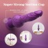 Tracy's Dog Thrusting Dildo Vibrator - 9.29" Realistic Silicone Dildos for G Spot Anal Stimulation with 10 Vibrating & 3 Bouncing Modes, Adult Toys Penis Sex Toys for Women Men Couples (Evorumble)