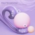 Tracy's Dog Clitoral Kissing G Spot Rabbit Vibrator, Adult Toys for Double Stimulation with 10 Vibrations, Flexible Sex Toy with Dual Motors, Full Silicone Vibrating Dildo Massager for Women Couple