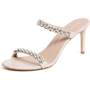Stuart Weitzman Women's Poppy Slide Heels 75mm