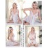 Avidlove Women Lace Lingerie Front Closure Babydoll