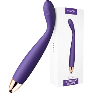 G Spot Dildo Vibrator Adult Sex Toys - SVAKOM Waterproof Personal Massager Finger Dildos Vibrators for Women - 5 * 5 Vibrations Adult Toy Female Clitoral Stimulator for Clit Nipple (More Powerful)